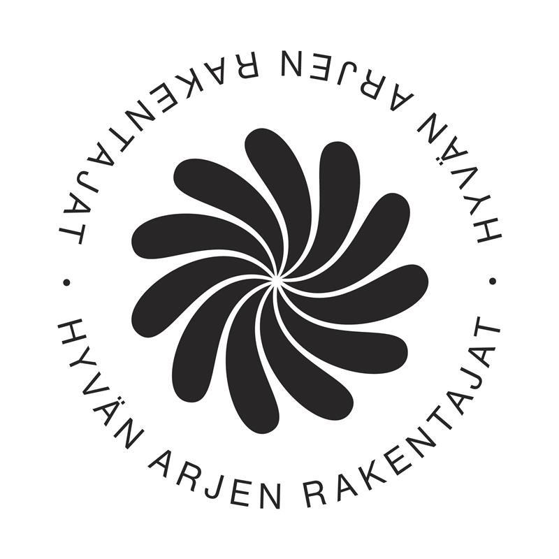 Hyvän arjen rakentajat -logo