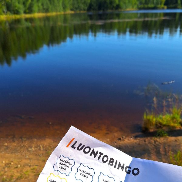 Luontobingo rannalla